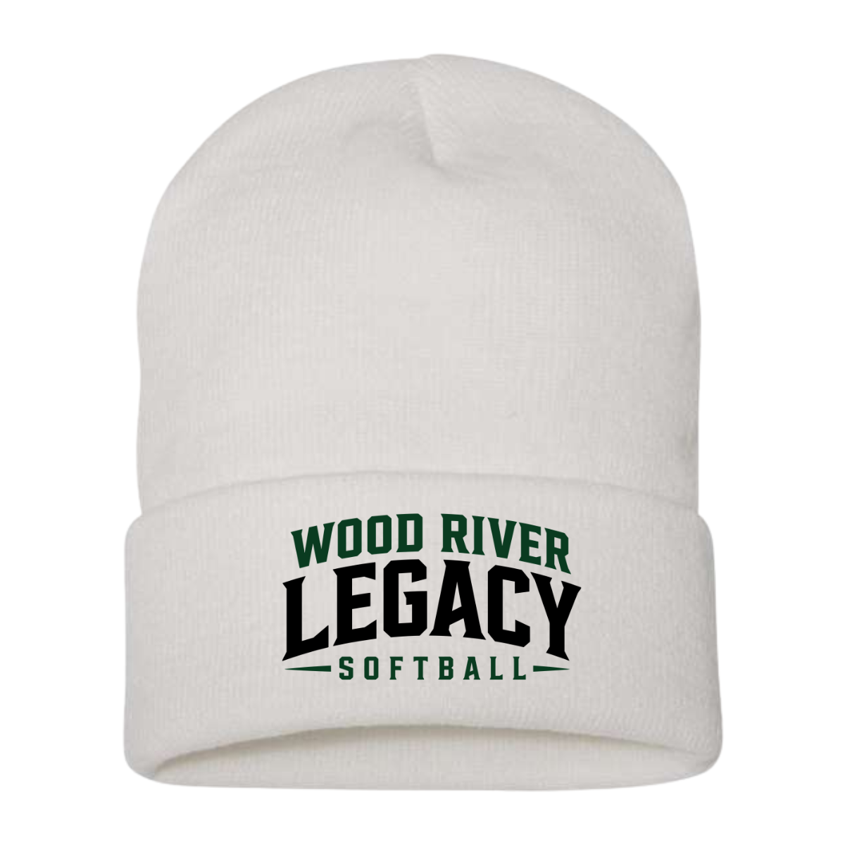 Wood River Legacy Softball Cuffed Beanie