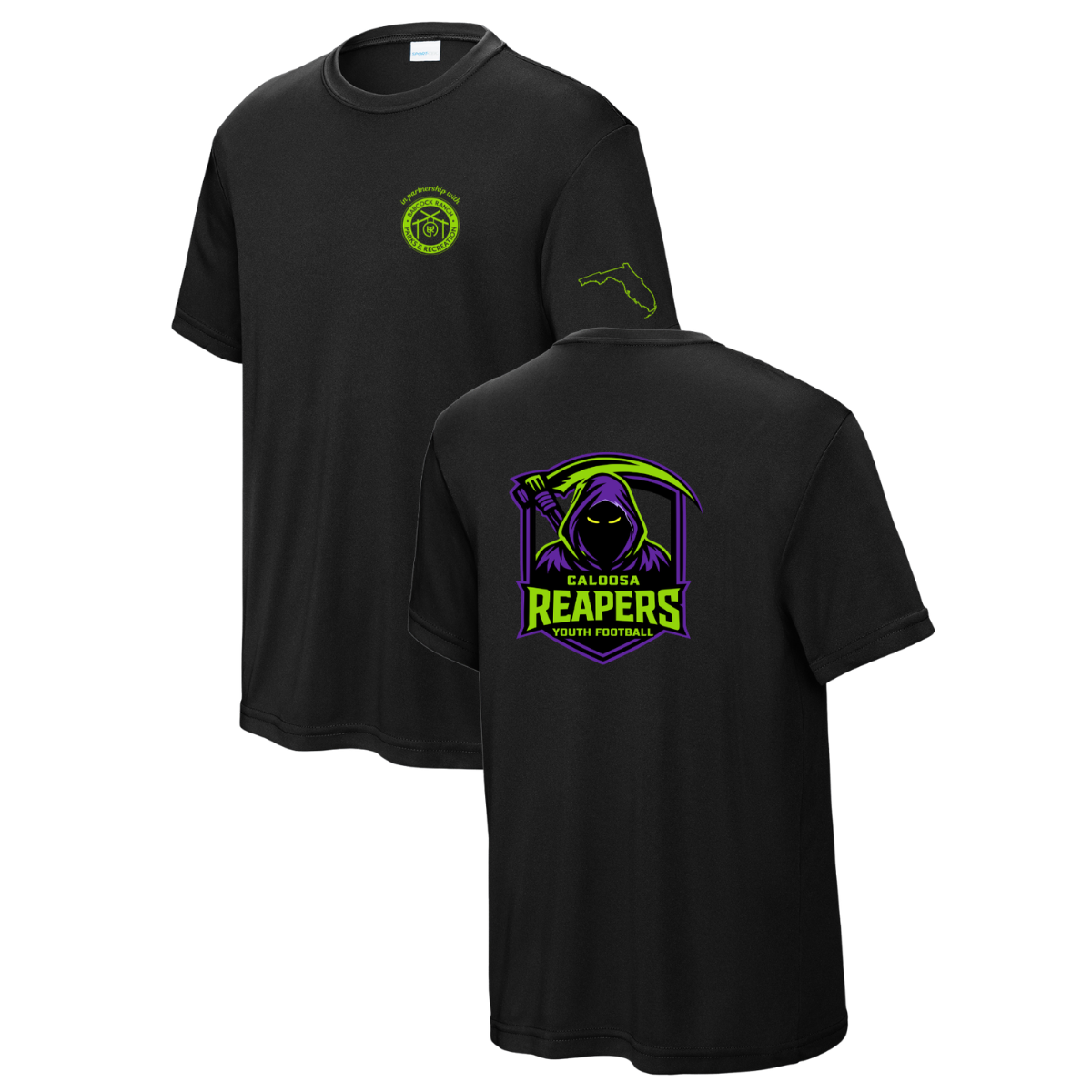 Youth Caloosa Reapers Sport-Tek Performance Shirt