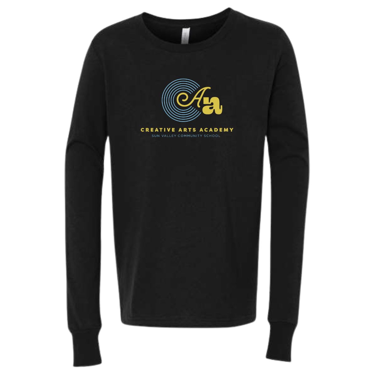 Youth Sun Valley Community School  Bella+Canvas Long Sleeve T-Shirt