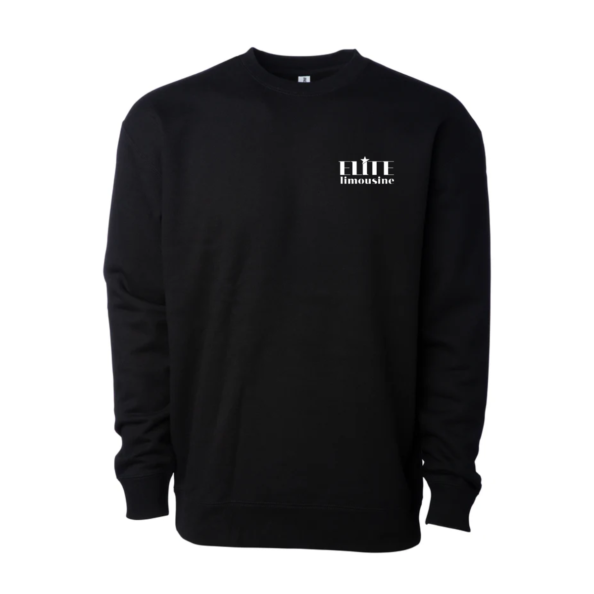 Adult Elite Limo Embroidered Heavyweight Crewneck