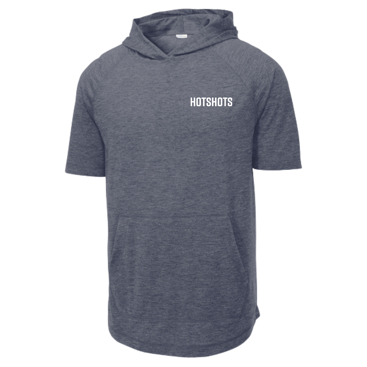 Adult Hotshots Tri-Blend Wicking SS Hoodie