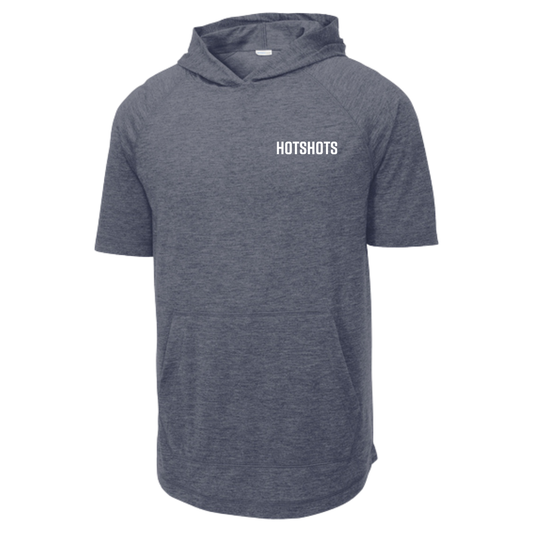 Adult Hotshots Tri-Blend Wicking SS Hoodie