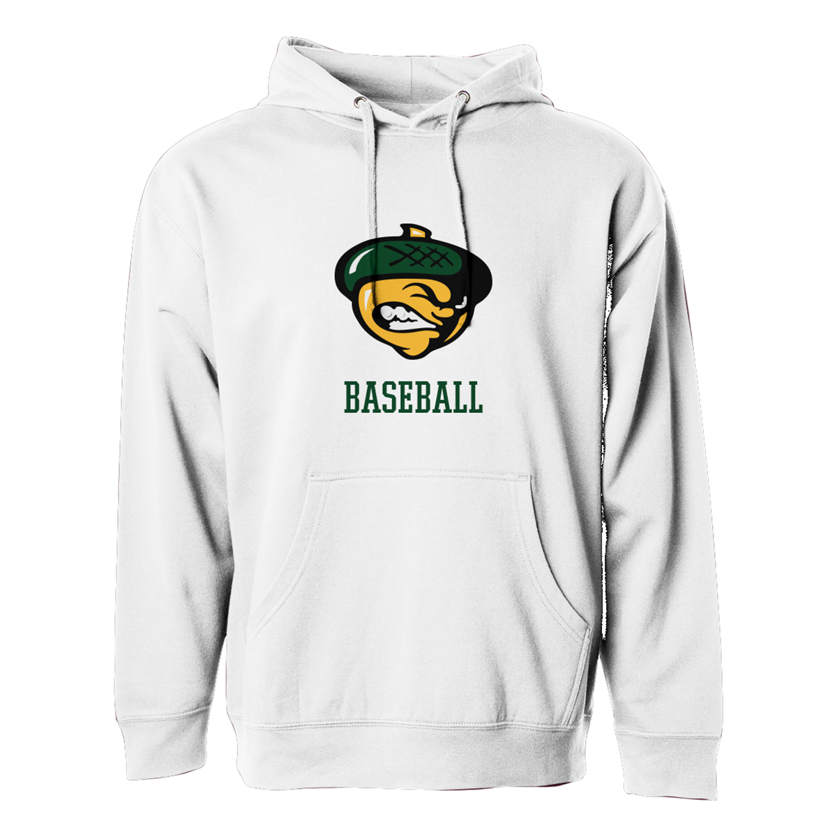 Adult Live Oak Baseball Midweight Pullover Hoodie