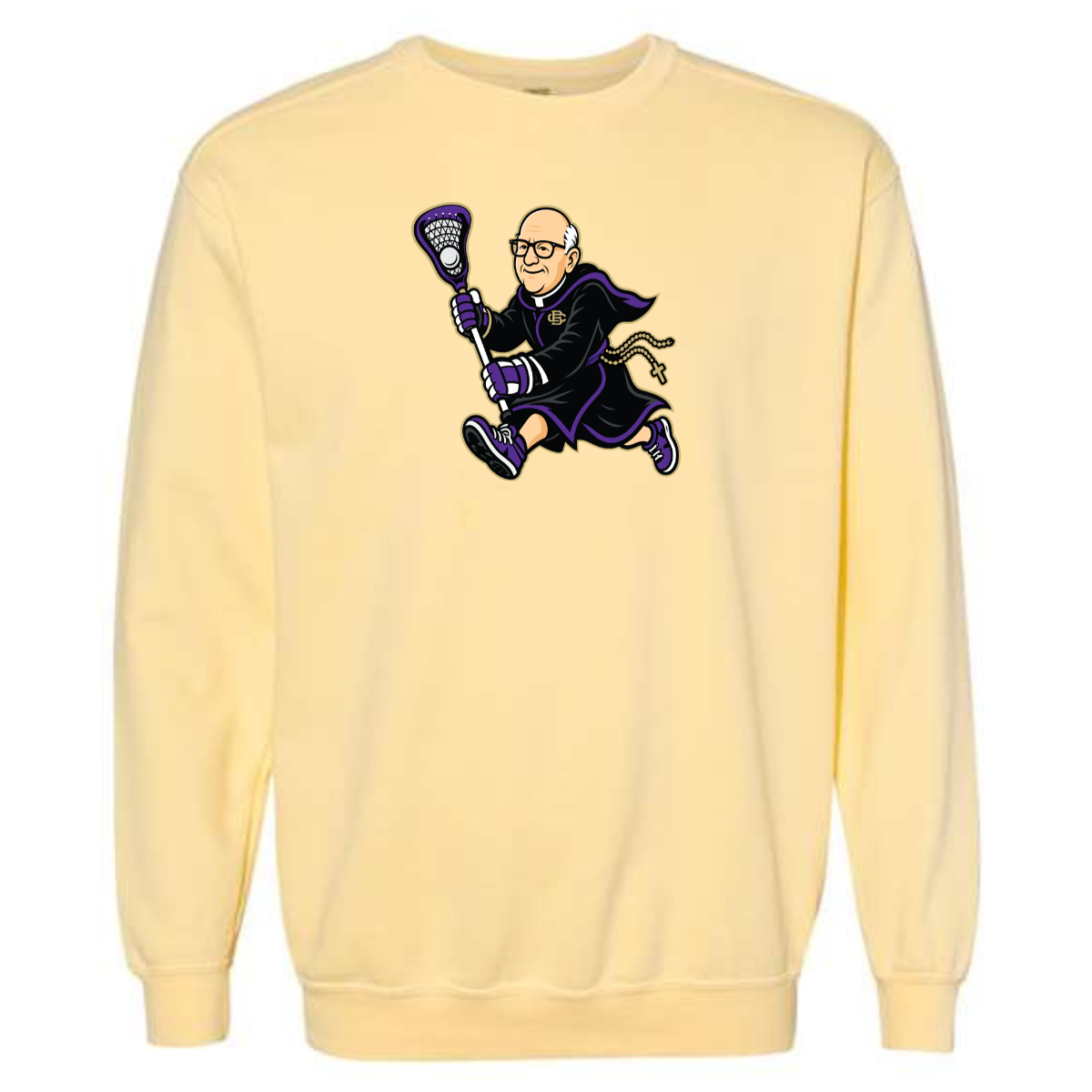 Adult CBHS Lacrosse  Comfort Colors Garment-Dyed Sweatshirt