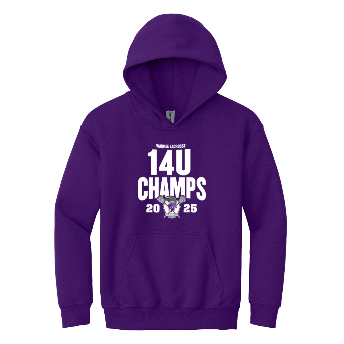 Youth Waukee Lacrosse Gildan Hoodie