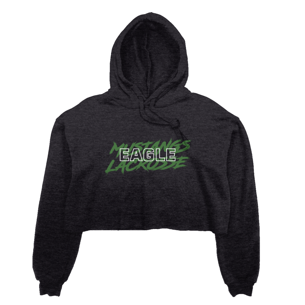 Women's EHS Lacrosse Bella + Canvas Cropped Hoodie