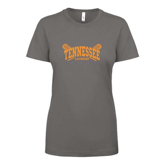 Women's Tennessee Lacrosse Next Level Ideal Crew T-Shirt