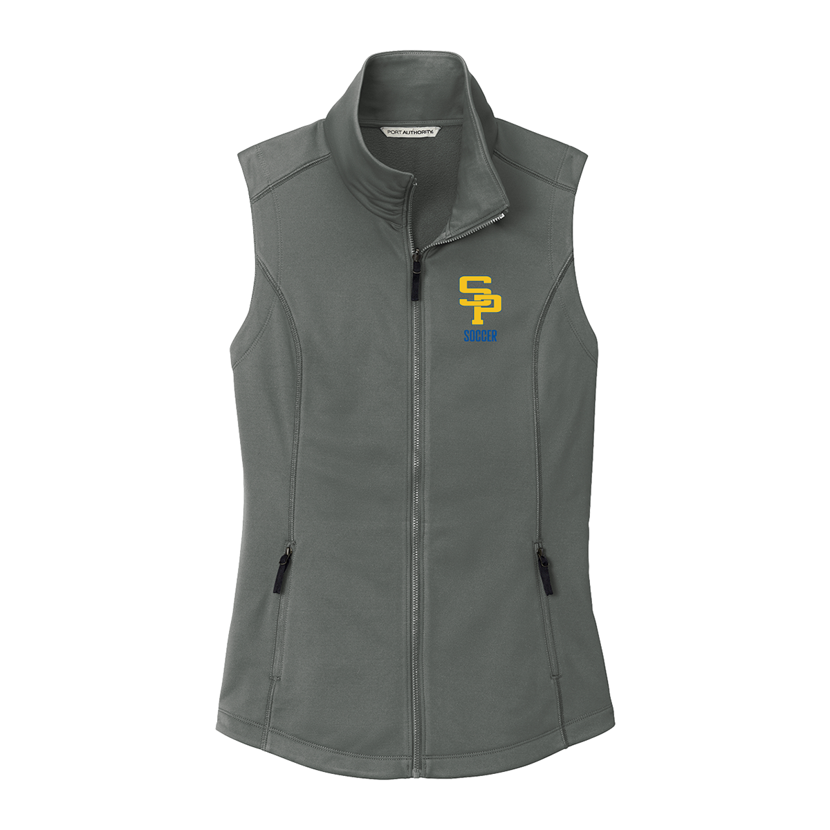 Women's St. Paul's Soccer Port Authority Smooth Fleece Vest
