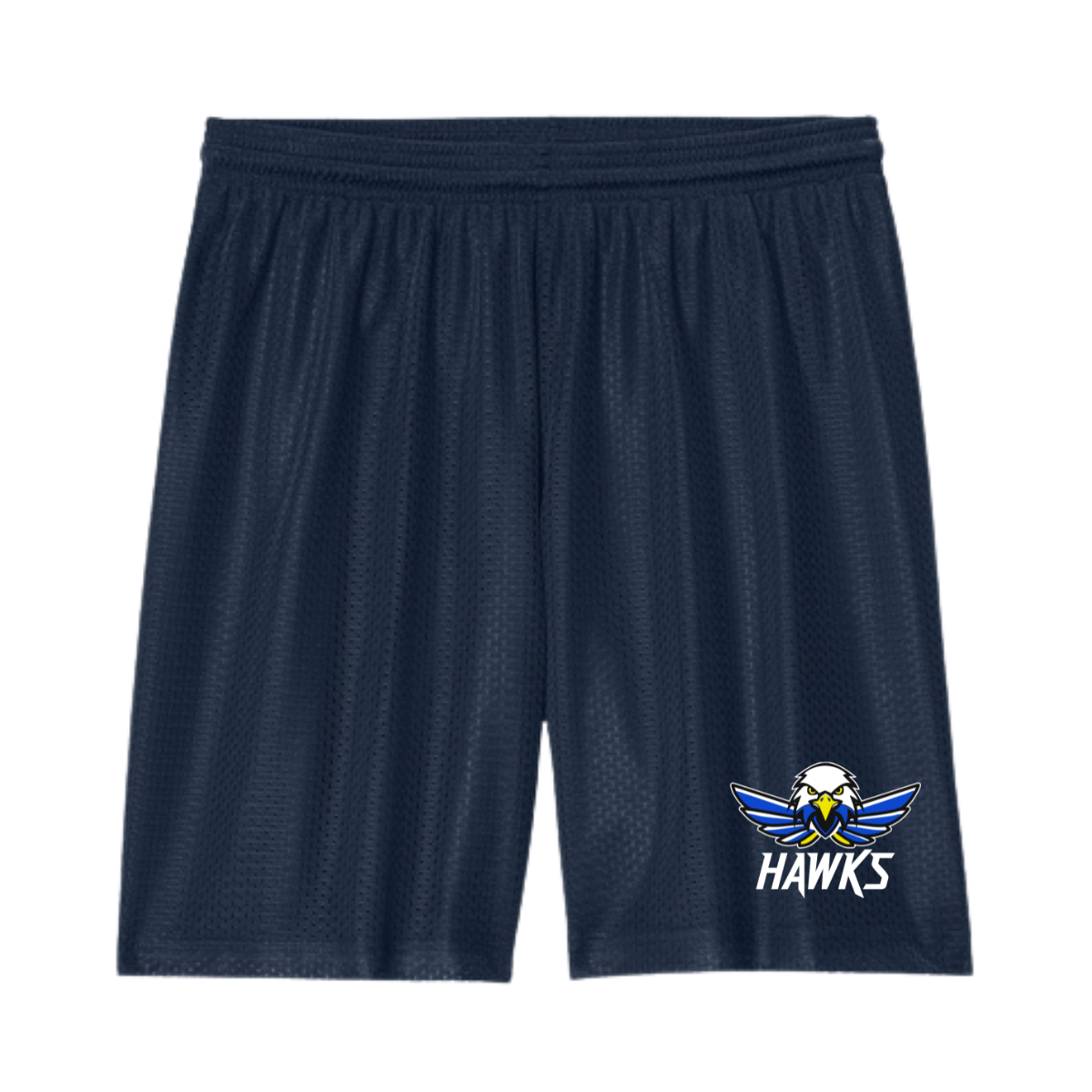 Adult Hawks Sport-Tek Mesh Short
