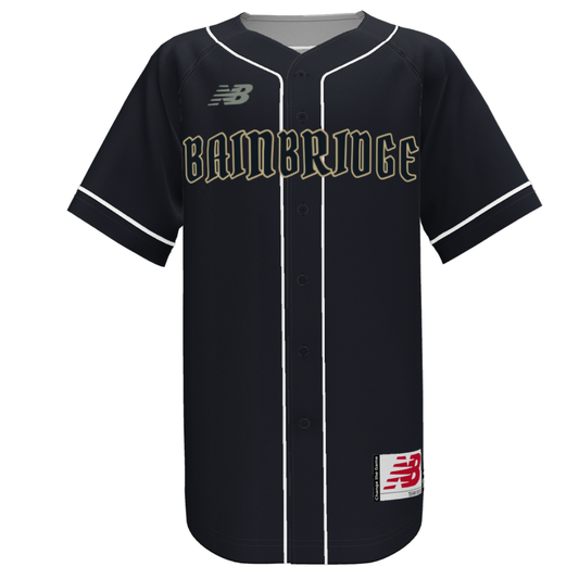 New Balance Youth 3000 Full Button Baseball Jersey