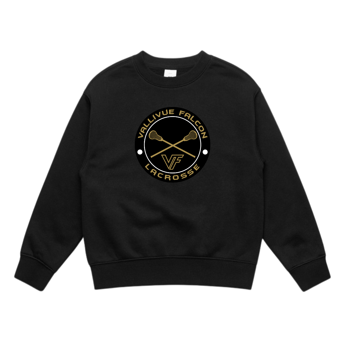 Youth Vallivue Lacrosse AS Colour Relax Crewneck