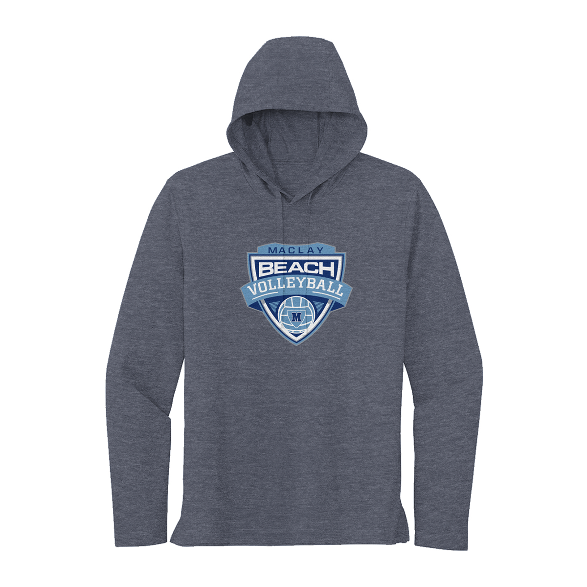 Adult Maclay Volleyball Hockey Sport-Tek Long Sleeve Hoodie