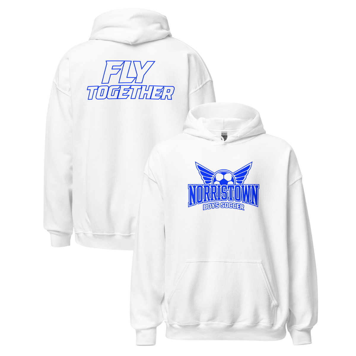 Adult Norristown Soccer Gildan Heavy Blend Hoodie
