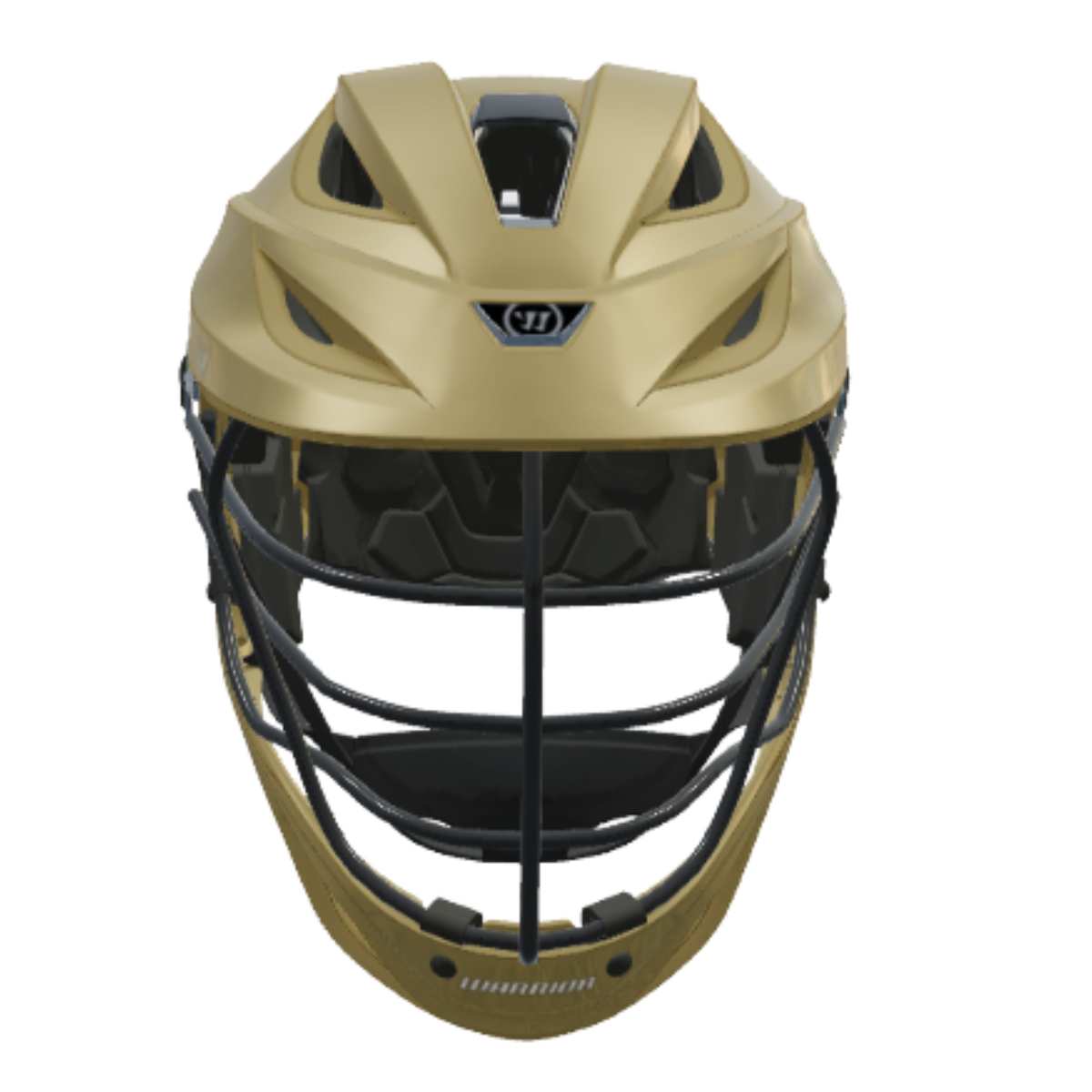 Custom Gold Warrior Burn X Helmet