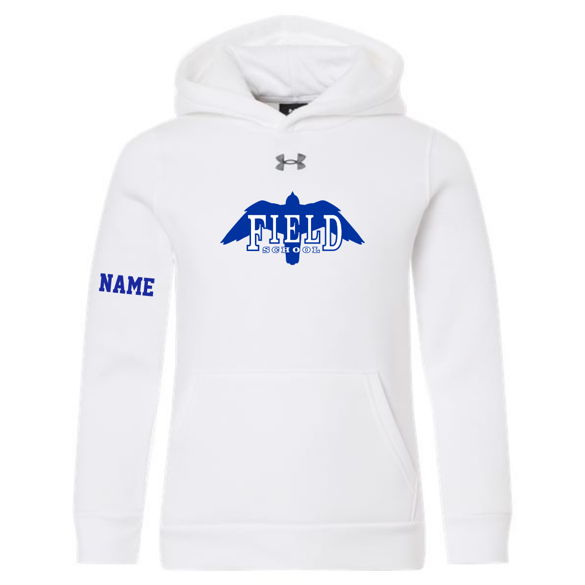 Personalizable - Youth Field School Under Armour Team Icon Fleece Hoodie