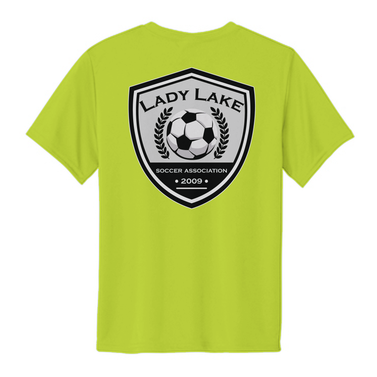 Youth Lady Lake Soccer Association Performance T-Shirt
