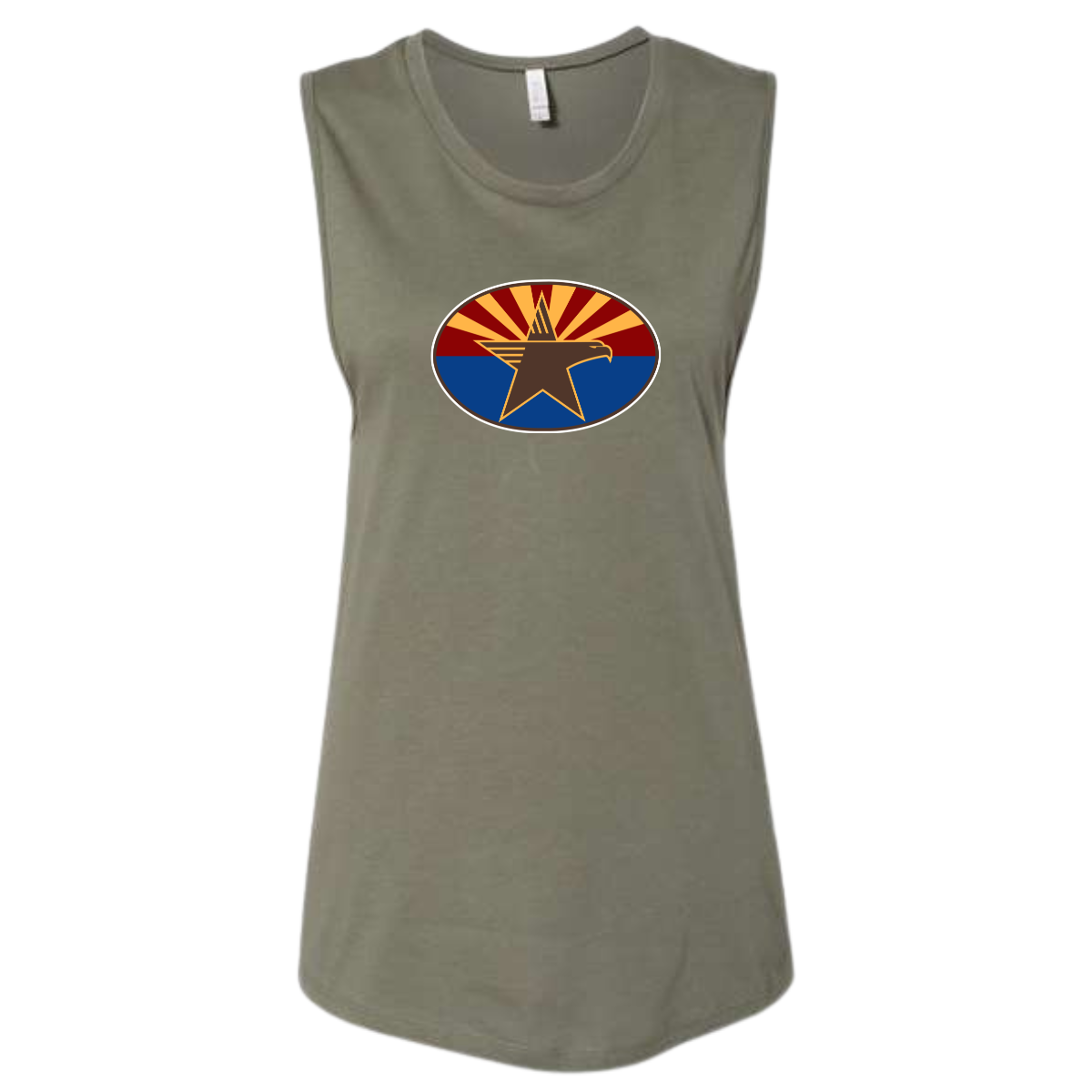 Women's Arizona Hawks Australian Bella + Canvas Jersey Muscle Tank