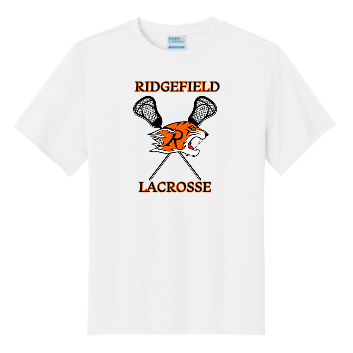 Youth Ridgefield Lacrosse Performance T-Shirt