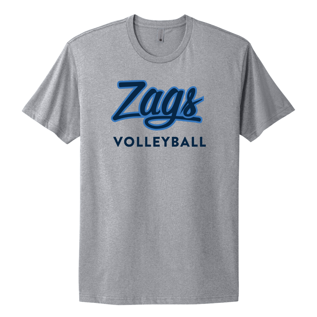 Adult Key Volleyball Next Level Cotton T-Shirt