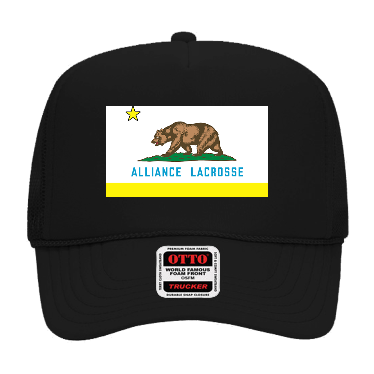 Alliance National Otto 5-Panel Crown Mesh Back Trucker Hat