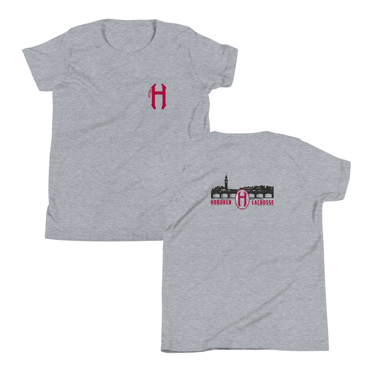 Youth Hoboken Lacrosse Bella + Canvas Staple Tee