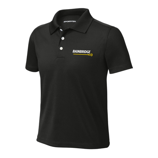 Youth Bainbridge Lacrosse Sport-Tek UV Micropique Polo