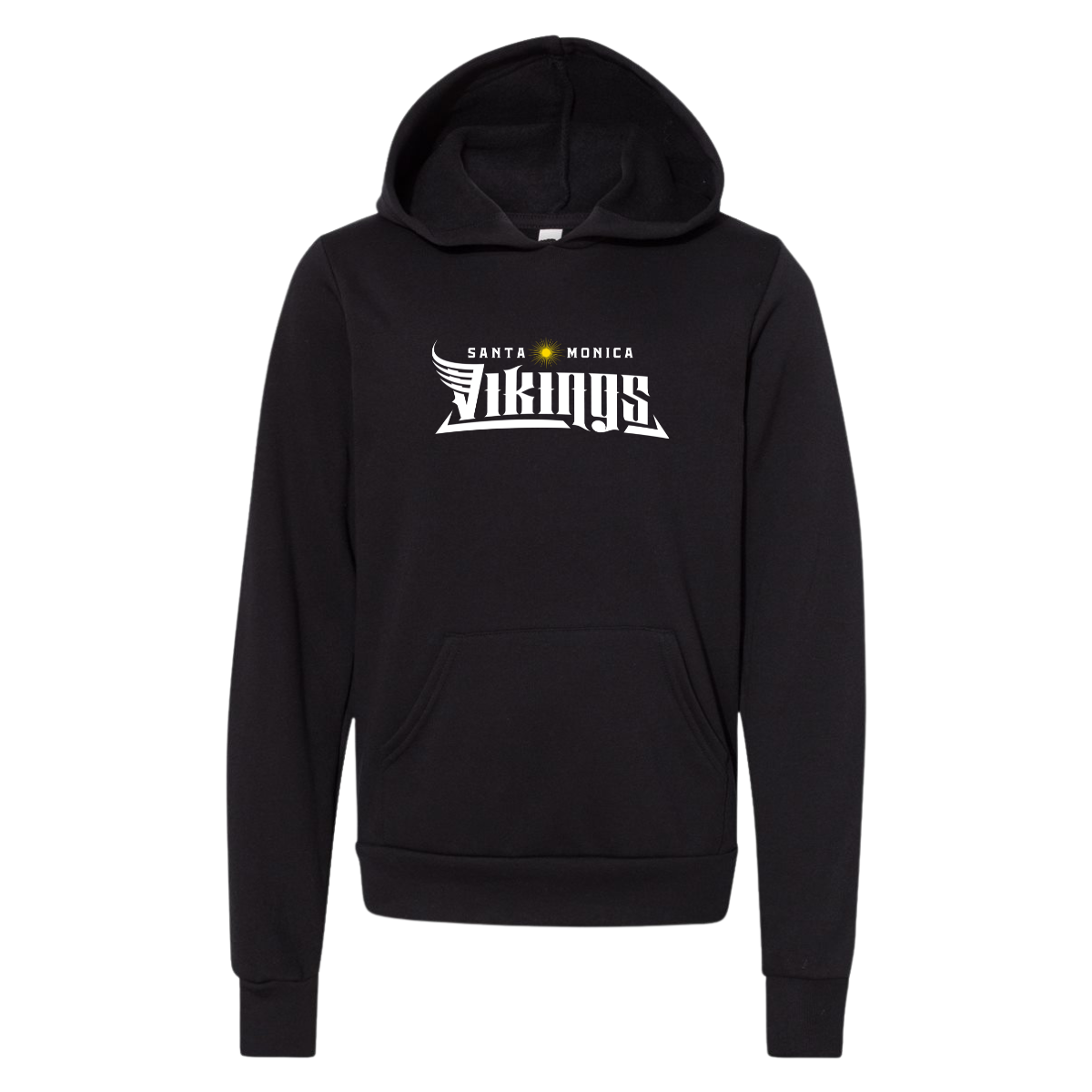 Youth Santa Monica Vikings Bella + Canvas Pullover Hoodie