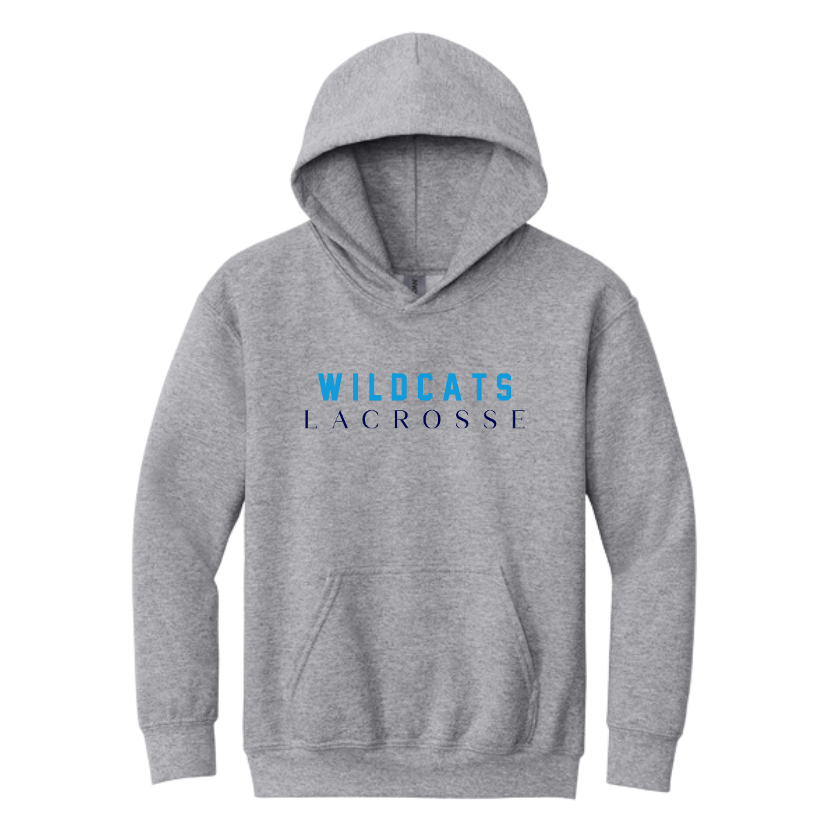 Youth Springdale Wildcats Lacrosse Gildan Hoodie