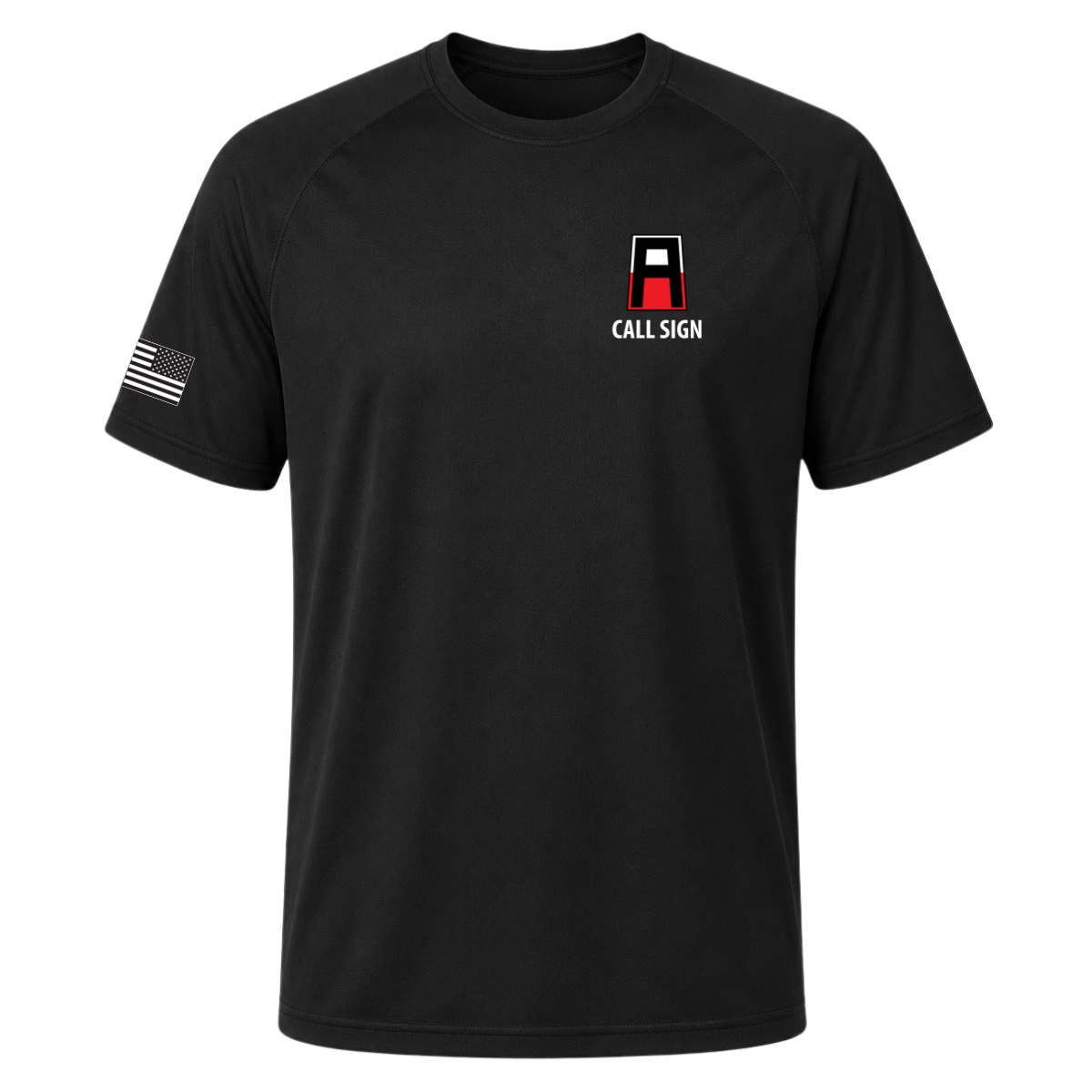 Personalizable - Adult First Army Sport-Tek Dry Zone Short Sleeve Raglan T-Shirt