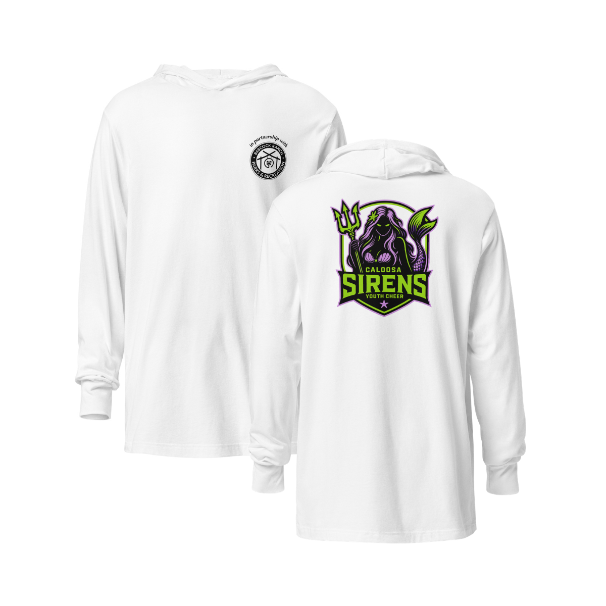 Adult Caloosa Sirens Bella + Canvas Long Sleeve Hoodie