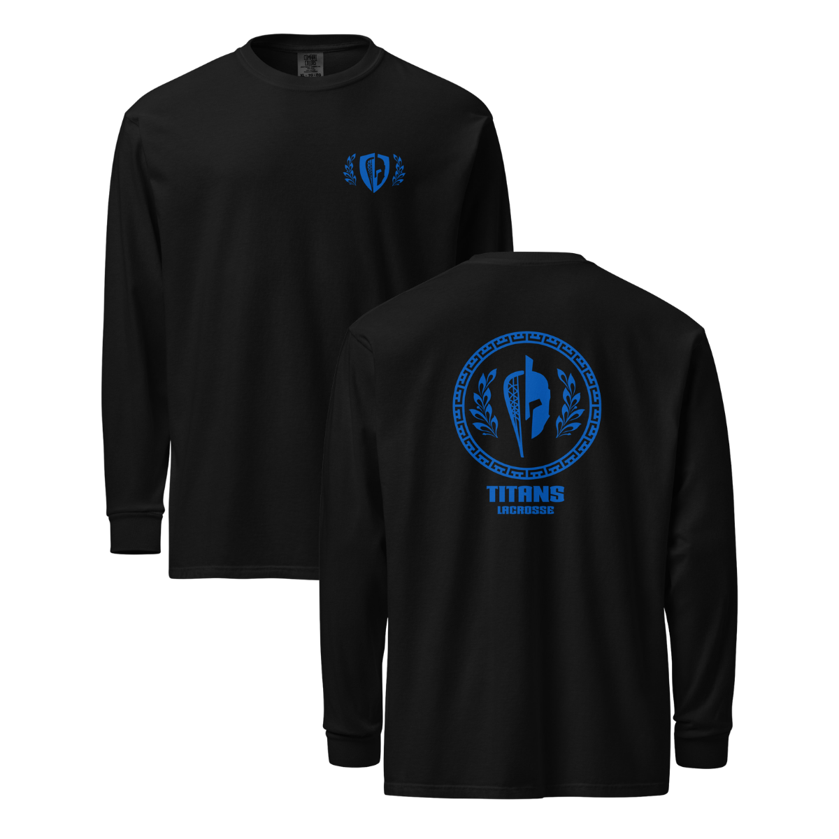 Adult SW Titans Lacrosse Comfort Colors Long Sleeve T-Shirt