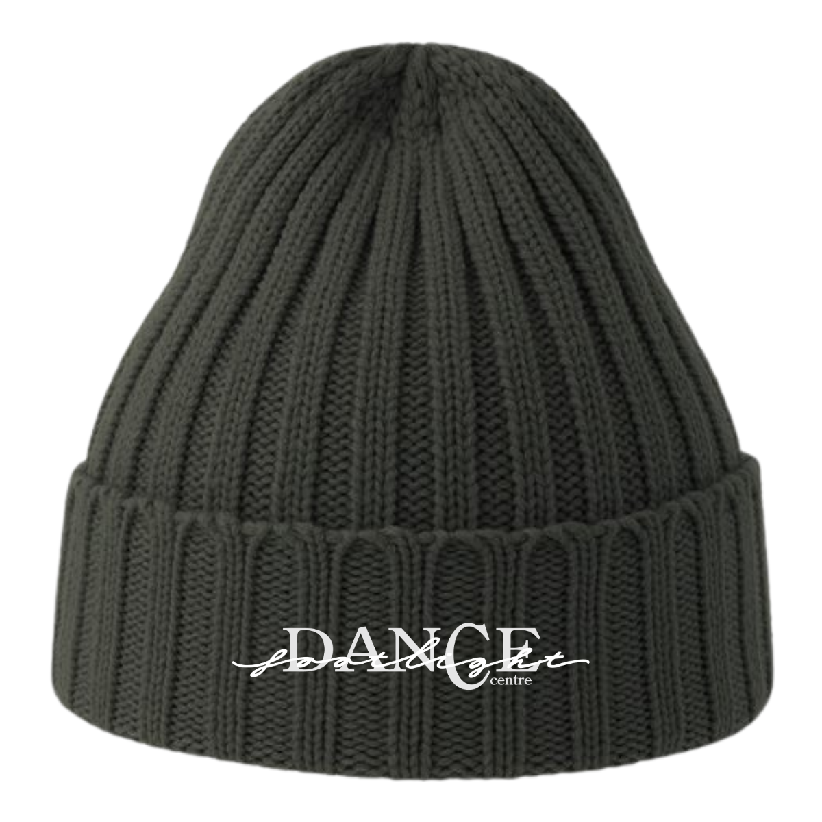 Footlight Dance Centre Atlantis Cable Knit Cuffed Beanie