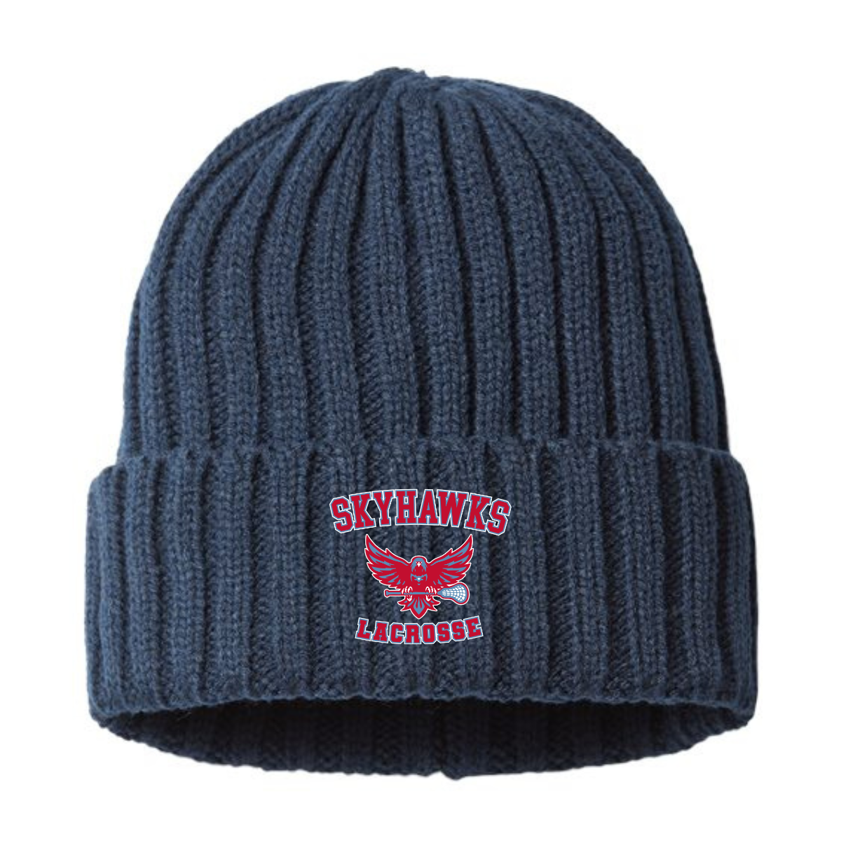 Crystal City Skyhawks Atlantis Cable Knit Cuffed Beanie