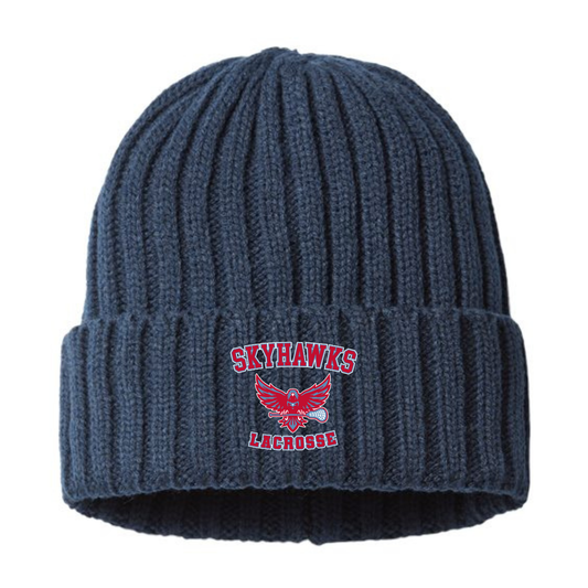 Crystal City Skyhawks Atlantis Cable Knit Cuffed Beanie