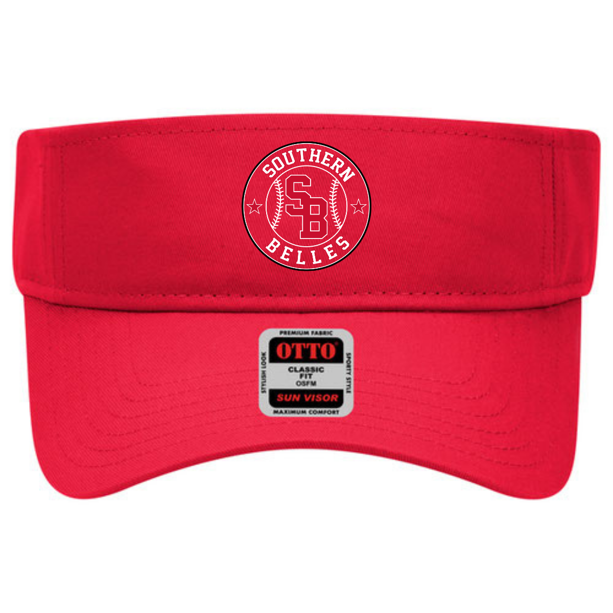 The Southern Belles Otto Cap Sun Visor
