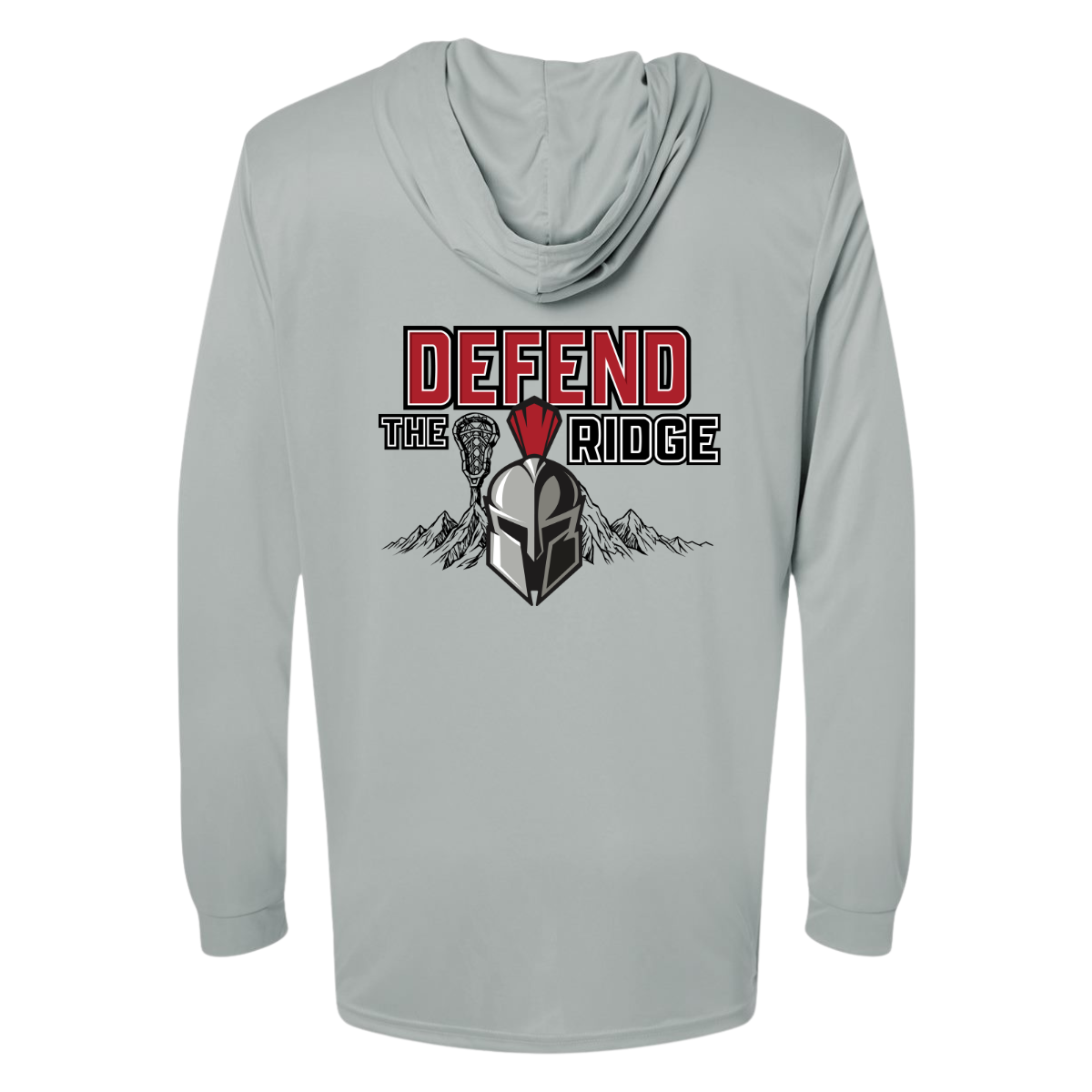 Adult  Mountain Ridge Sentinels Lacrosse Paragon Bahama Sun Hoodie