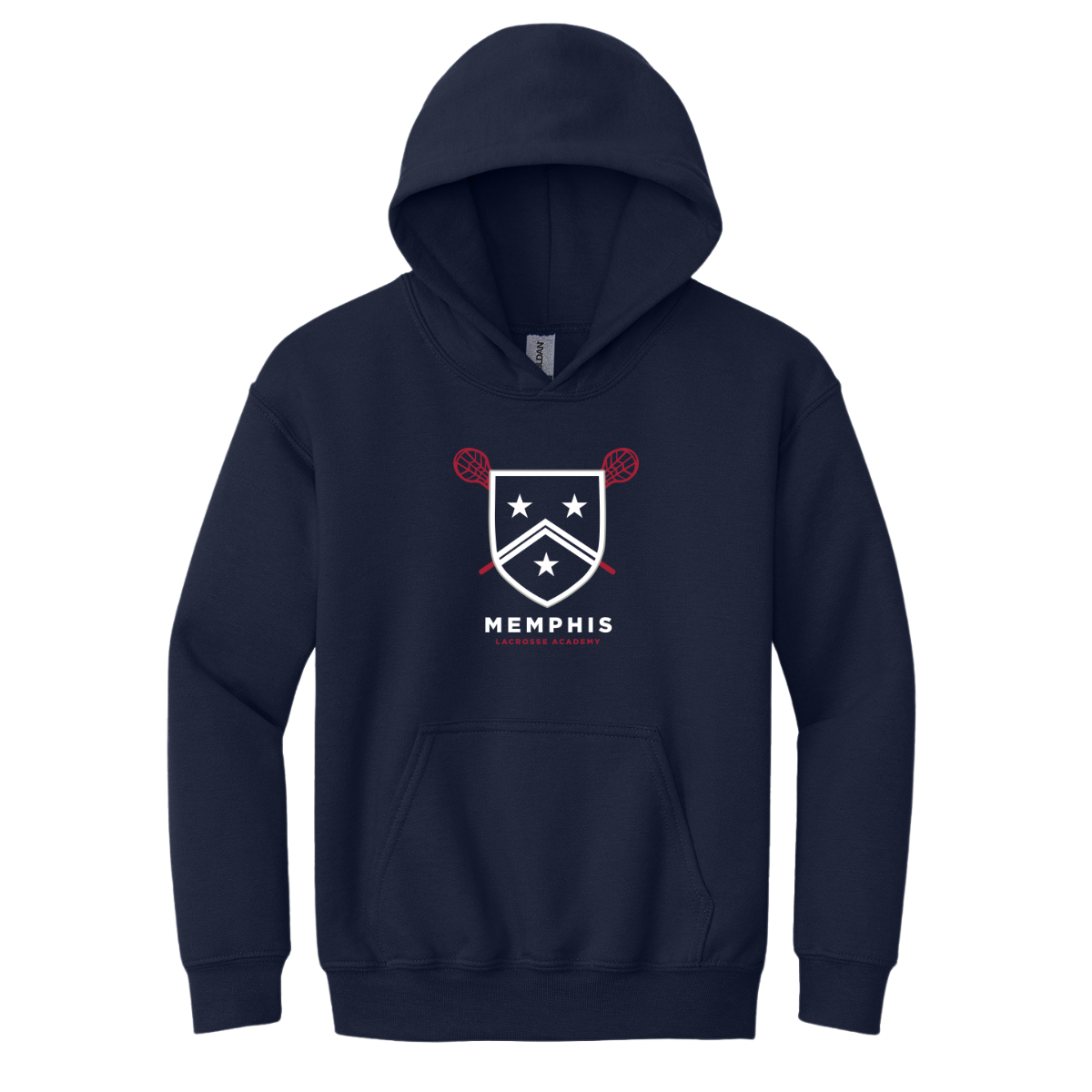 Youth Memphis Lacrosse Academy Gildan Hoodie
