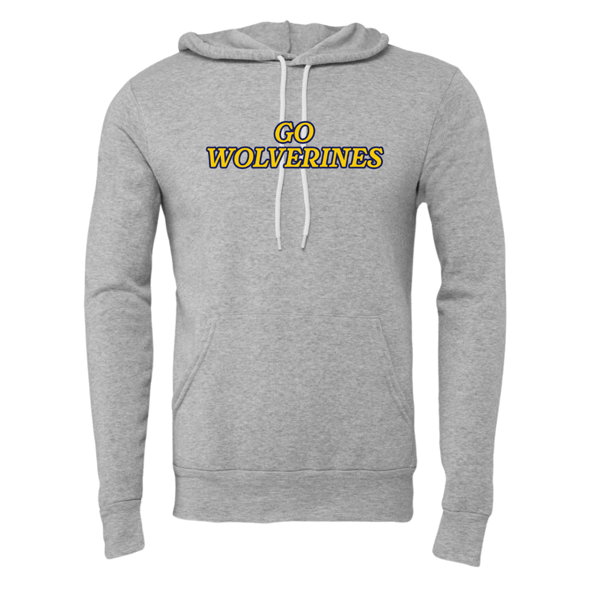 Adult Bellevue Lacrosse Bella + Canvas Sponge Fleece Pullover Hoodie