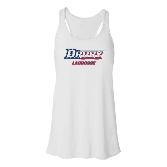Women's Drury Lacrosse Flowy Racerback Tank