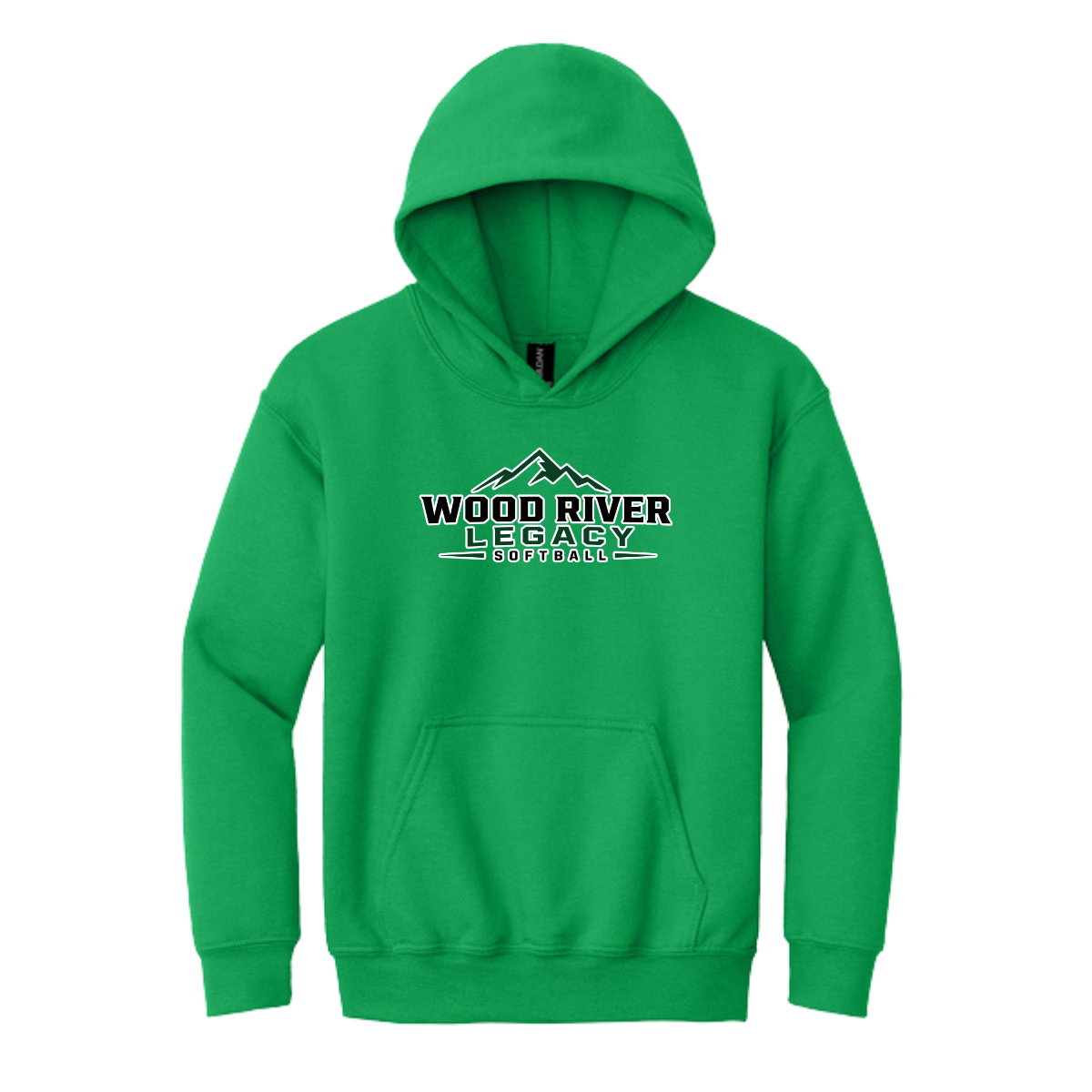 Youth Wood River Legacy Softball Gildan Hoodie
