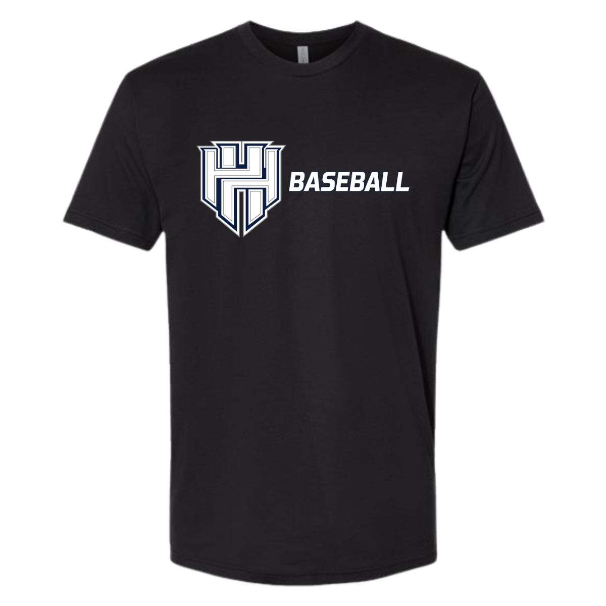 Adult Heart and Hustle Baseball Next Level Cotton T-Shirt