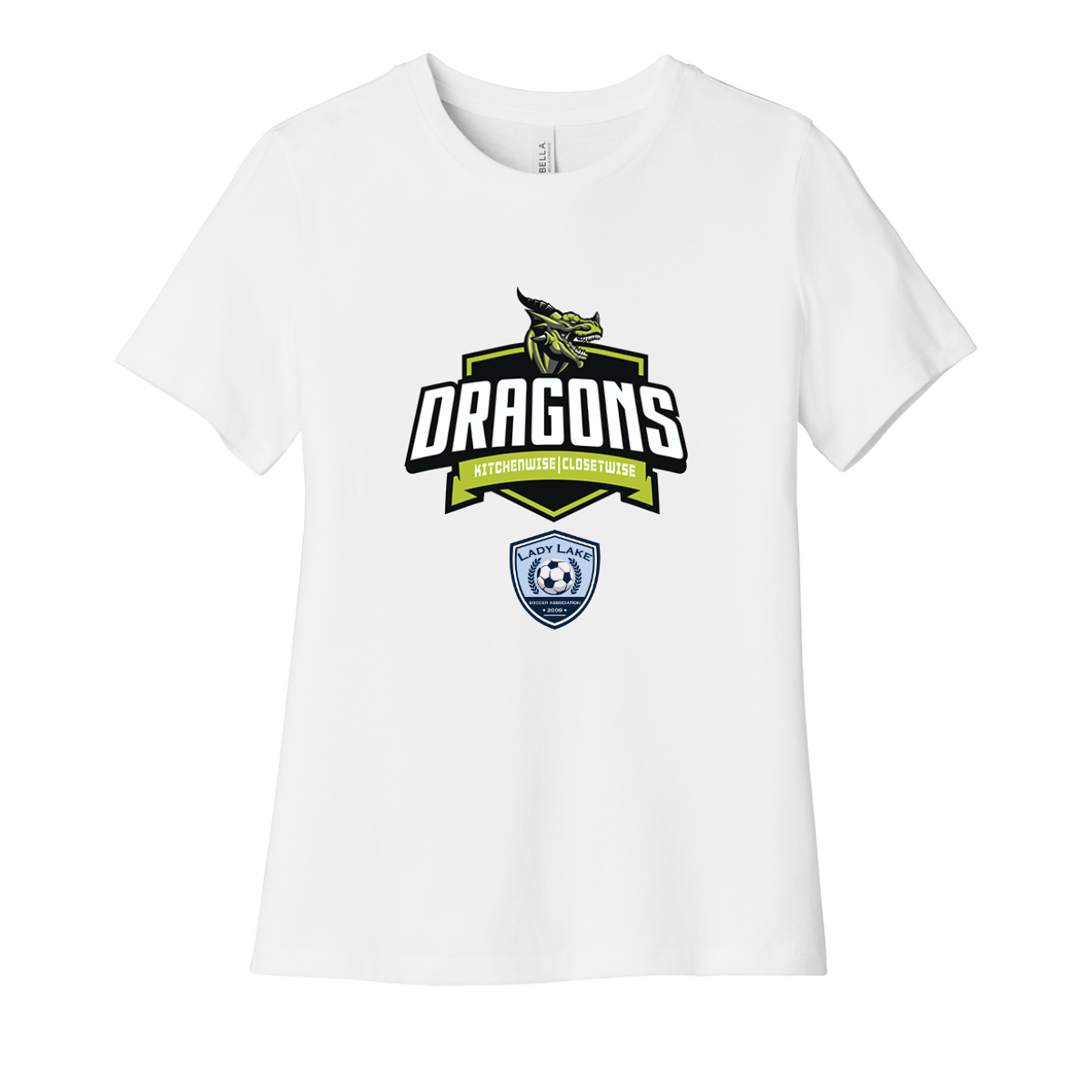 Women’s Dragons Bella + Canvas Relaxed Jersey T-Shirt