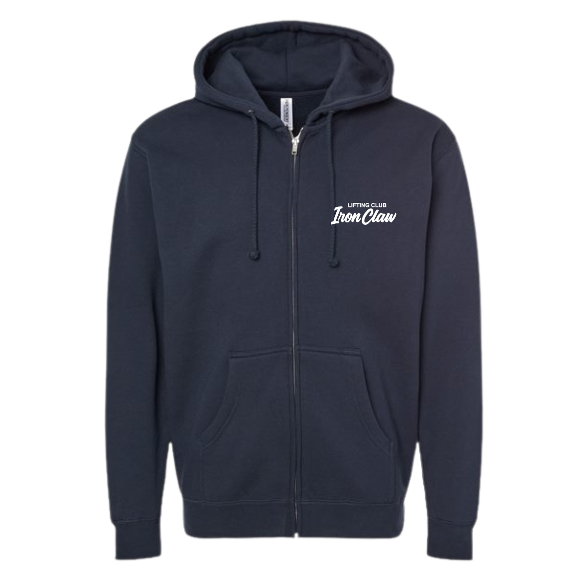 Adult Iron Claw Independent Zip Heavyweight Hoodie