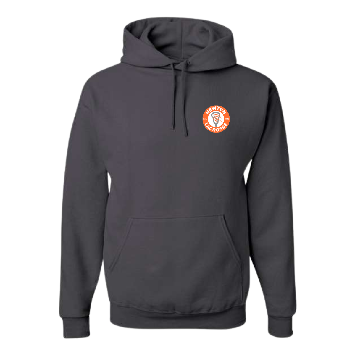 Adult Newton Lacrosse Jerzees Nublend Hoodie