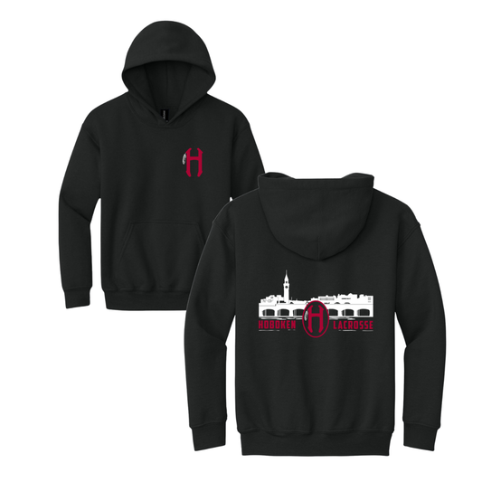 Youth Hoboken Lacrosse Gildan Hoodie