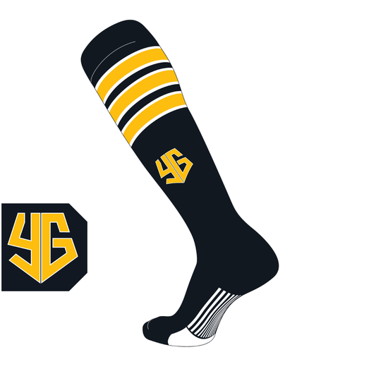 YouthGold TCK Dugout Custom Baseball Sock
