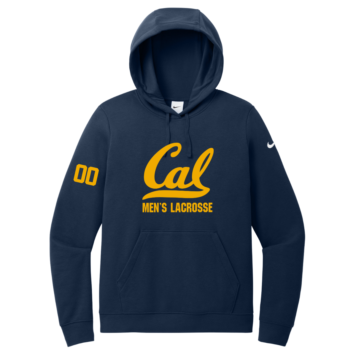 Women's Cal Men's Lacrosse Nike Club Fleece Hoodie