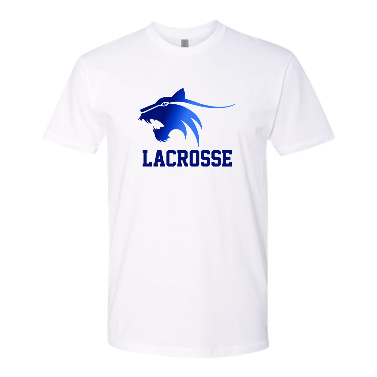 Adult Springdale Wildcats Lacrosse Next Level Cotton T-Shirt