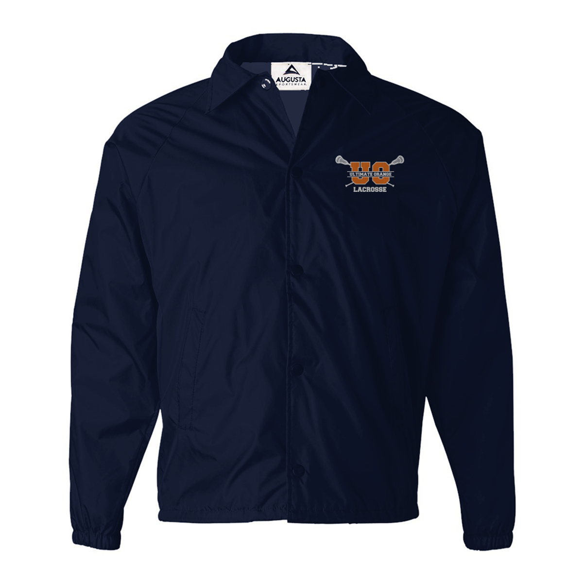 Adult Ultimate Orange Augusta Sportwear Coaches Jacket