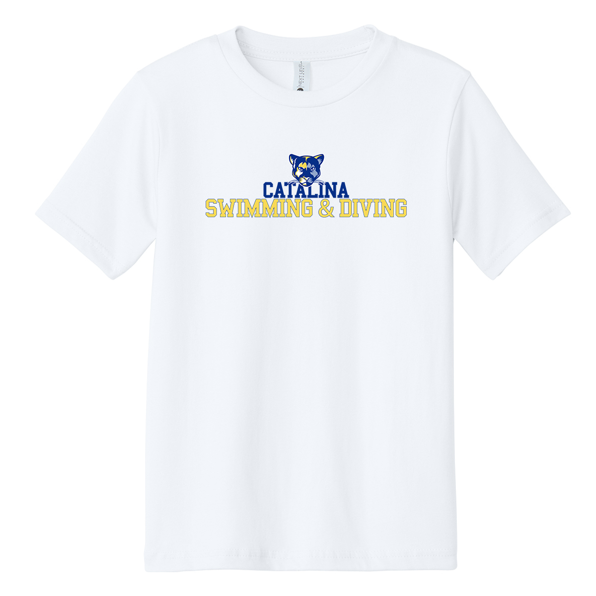 Youth Catalina Swimming & Diving Next Level Cotton T-Shirt